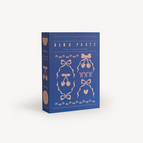 Block Printing Kit - Bow Print Tote Bag