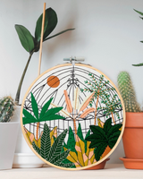 Botanical Garden Embroidery Kit