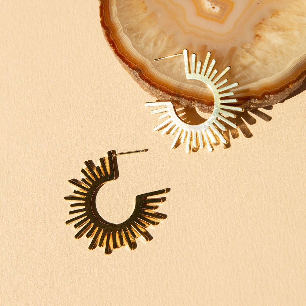 Sophia Sunburst Hoop