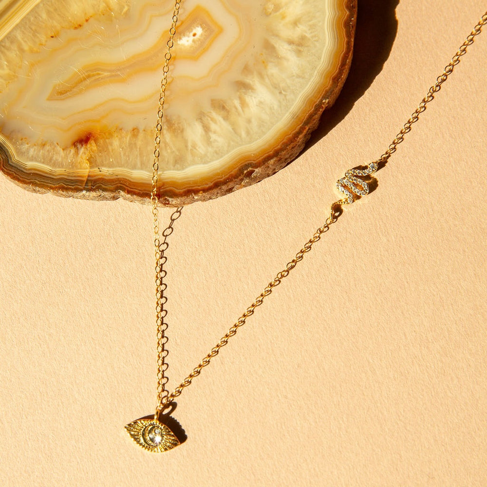 Snake Eye Necklace