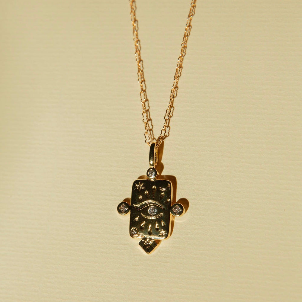 Cleo Eye Necklace