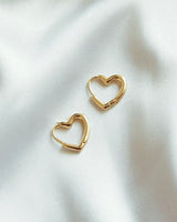 Sweet Heart-Shaped Charm Earrings for Everyday Romance
