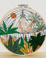 Botanical Garden Embroidery Kit