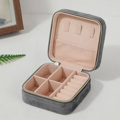 Grey Jewelry Case