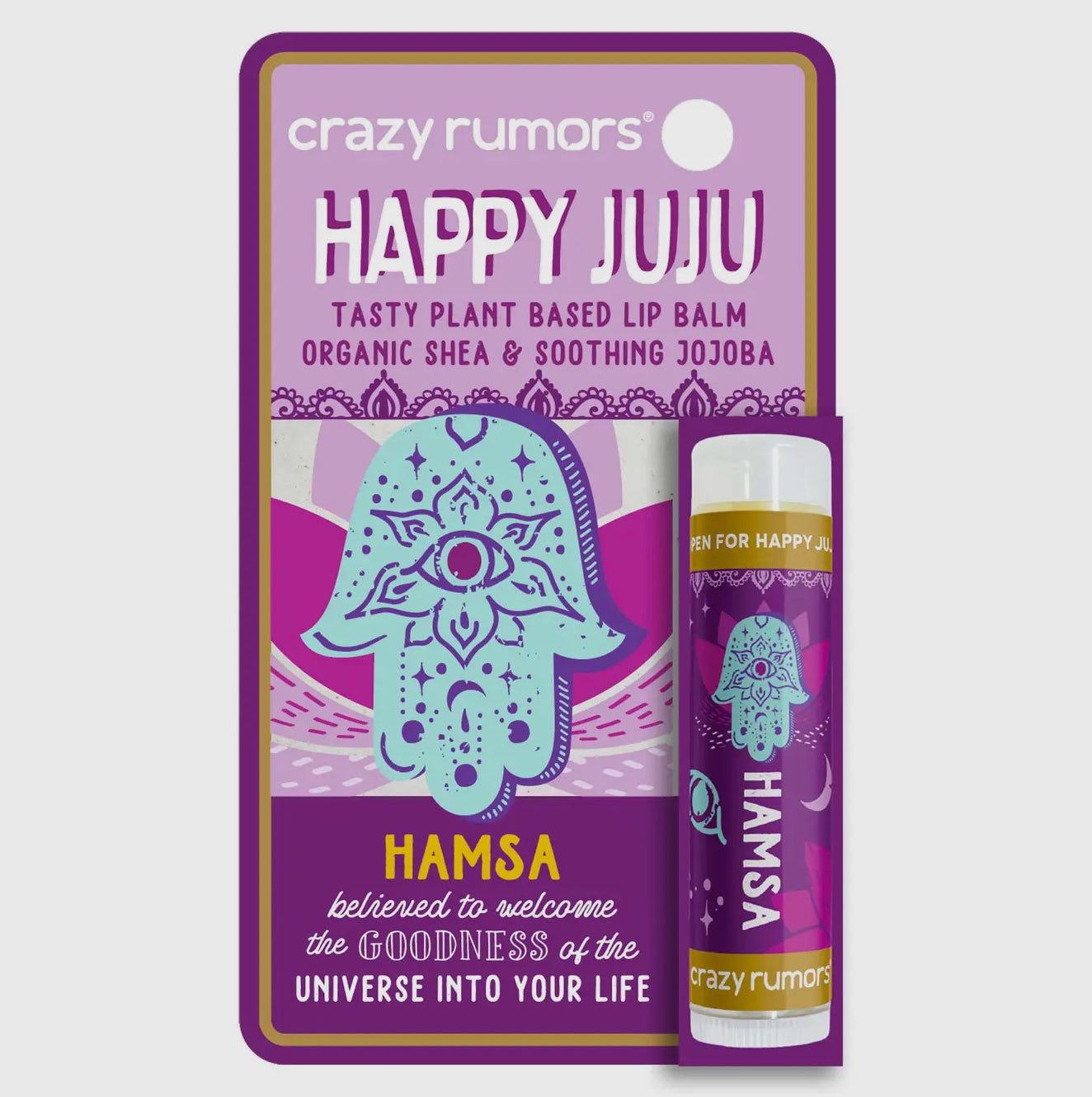Happy Juju Hamsa Lip Balm
