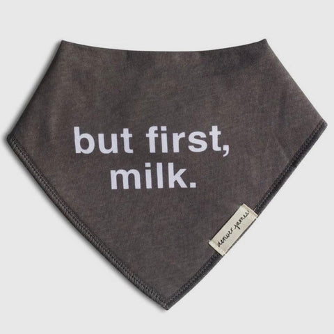 But First Milk Bib