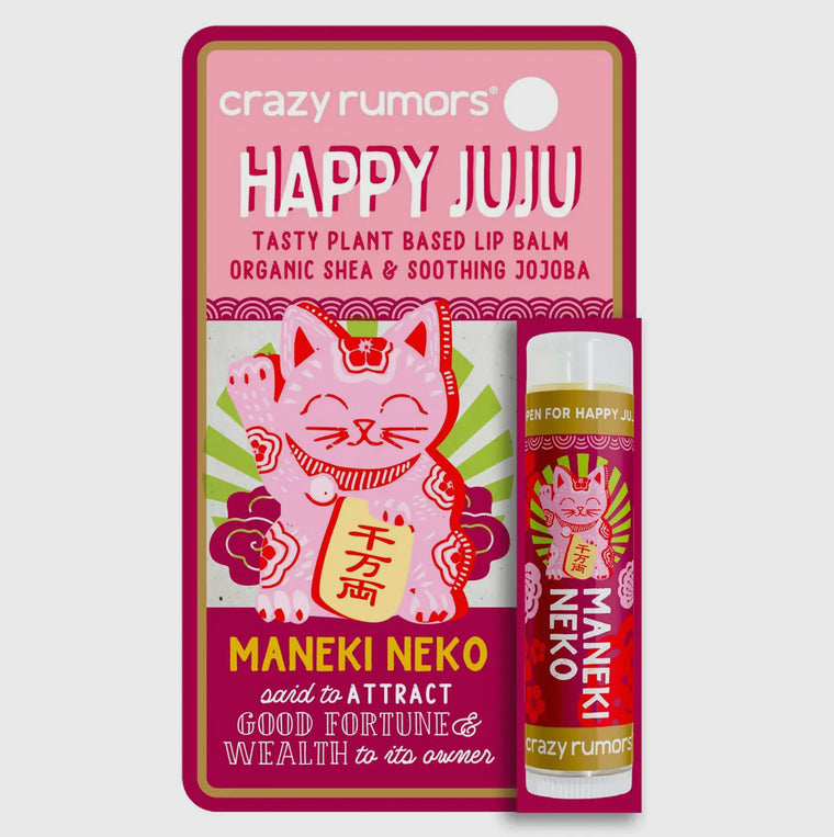 Happy Juju Maneki Neko Lip Balm