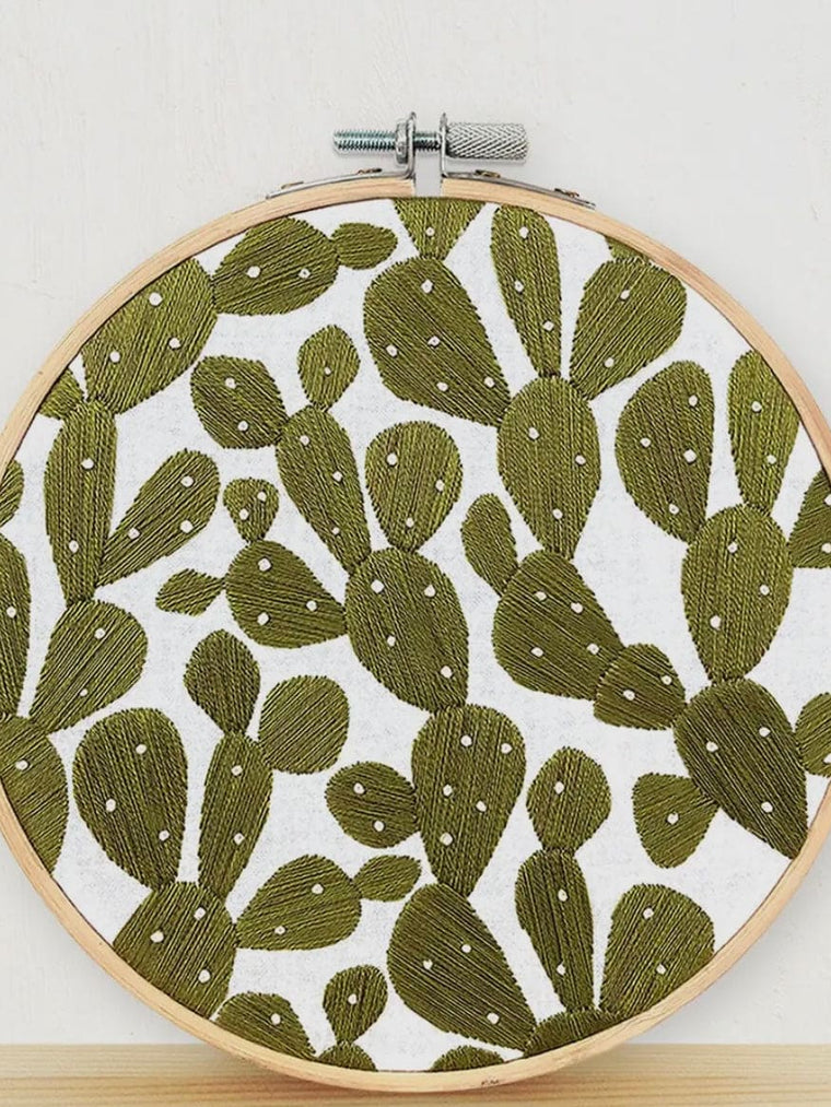 Prickly Pear Embroidery Kit
