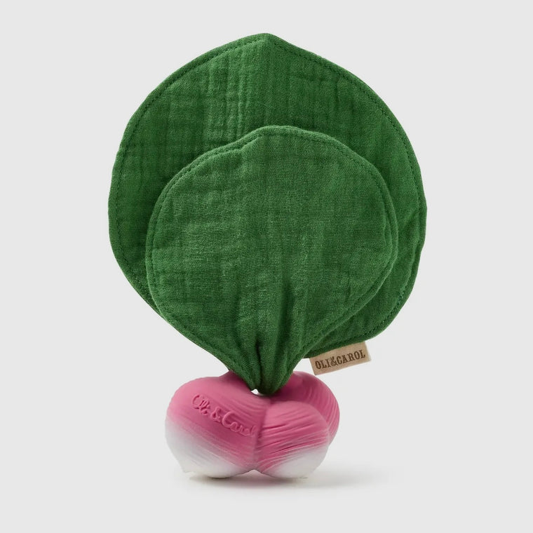 Ramona Radish Fabric Teether
