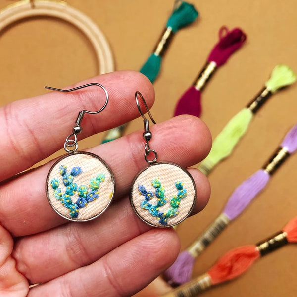 Embroidered Earring Kit