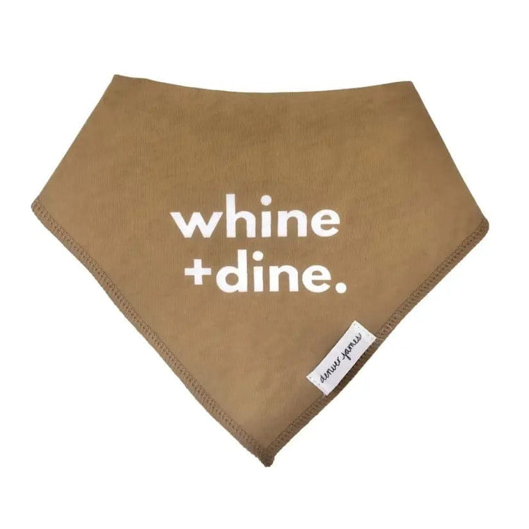Whine & Dine Bib