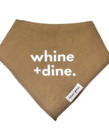 Whine & Dine Bib